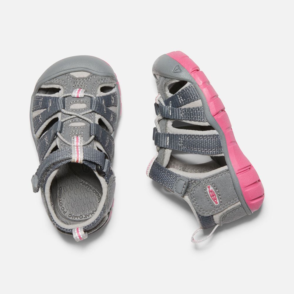 Keen Sandaal Kinderen Grijs/Roze - Seacamp Ii Cnx - 48763-ZCLM